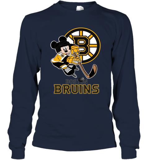 Boston Bruins Disney Mickey Mouse Logo Shirt, hoodie, longsleeve