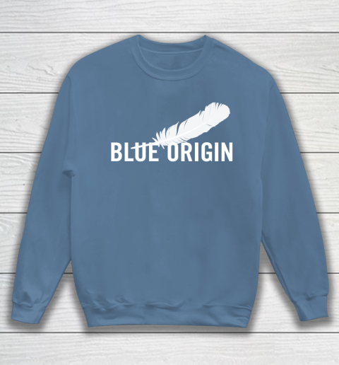 Blue Origin  All White Sweatshirt 6