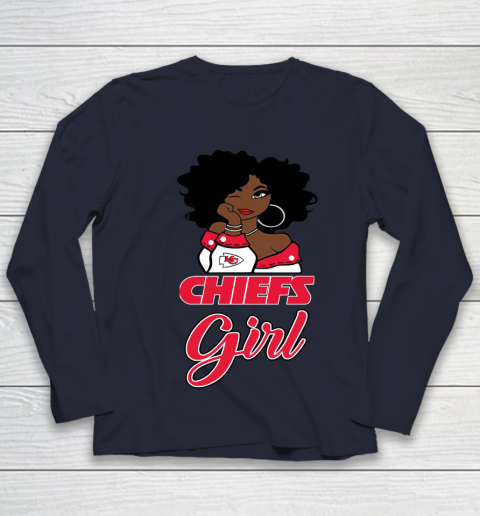 Kansas City Chiefs Girl NFL Youth Long Sleeve 3