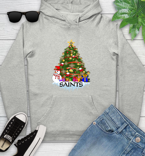 New Orleans Saints Merry Christmas NFL Football Sports Youth Hoodie