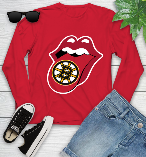 Boston Bruins NHL Hockey Lips I Root For My Team Adoring Fan 135