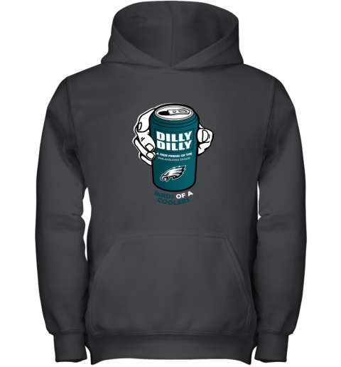 Bud Light Dilly Dilly! Philadelphia Eagles Birds Of A Cooler Youth Hoodie