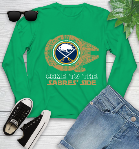 NHL Come To The Buffalo Sabres Wars Hockey Sports Youth Long Sleeve 7