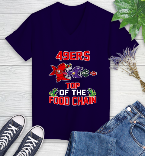 San Francisco 49ers Top Of The Food Chain NFL Shirts 74