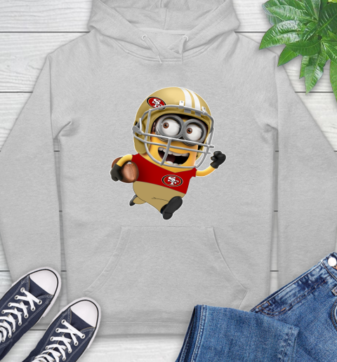 NFL San Francisco 49ers Minions Disney Football Sports Hoodie 6