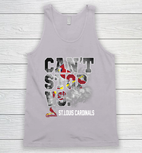 MLB St.Louis Cardinals Baseball Can't Stop Vs Cardinals Tank Top 3