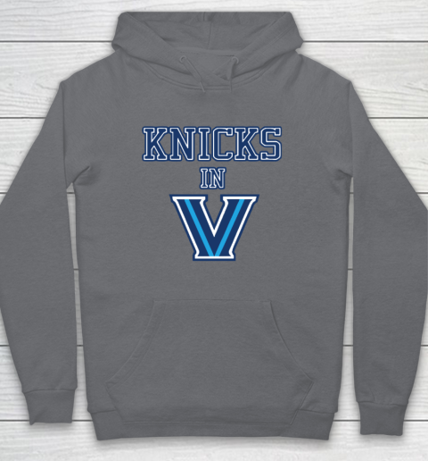 New York Knicks In V Villanova Wildcats Hoodie 3