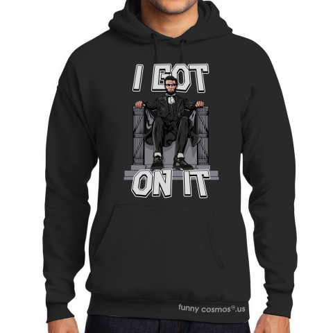 Air Jordan 5 Black Metallic Matching Sneaker Shirt Lincoln I Got On It Black Sneaker Shirt