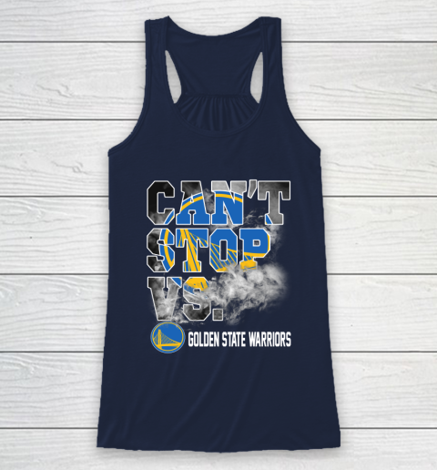 NBA Golden State Warriors Basketball Can't Stop Vs Racerback Tank 8