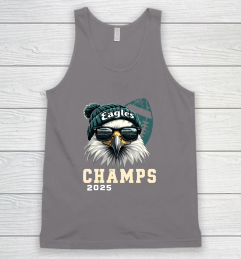Eagles Sunglasses Championship 2025 Celebrated Eagles Tank Top 5