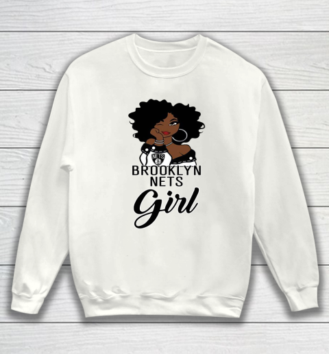 Brooklyn Nets Girl NBA Sweatshirt 2
