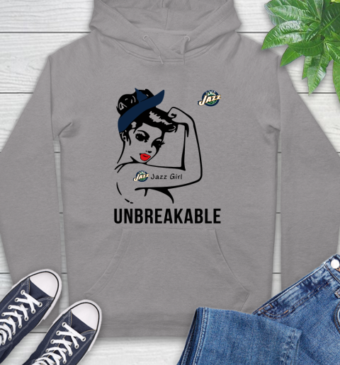 NBA Utah Jazz Girl Unbreakable Basketball Sports Hoodie 4