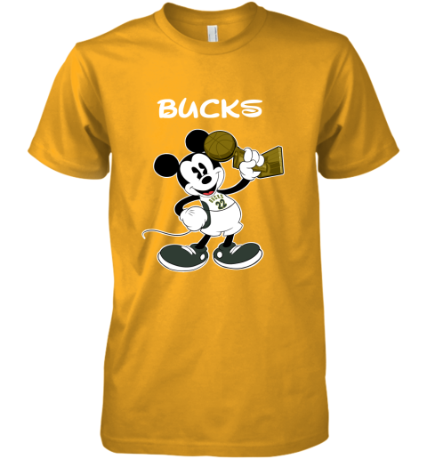 Mickey Milwaukee Bucks Premium Men's T-Shirt