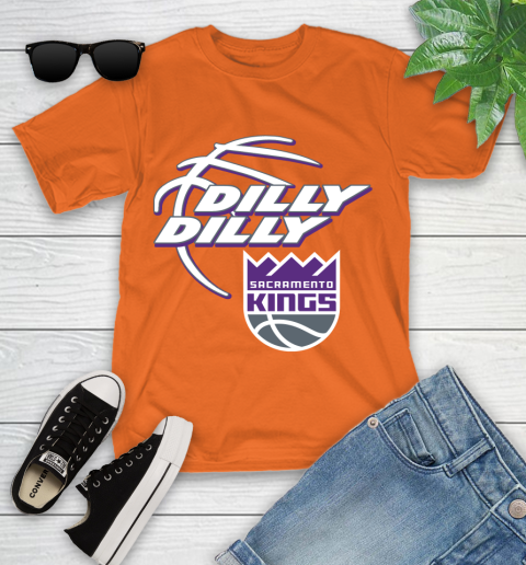 NBA Sacramento Kings Dilly Dilly Basketball Sports Youth T-Shirt 7
