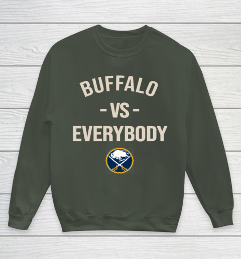 Buffalo Sabres Vs Everybody Youth Sweatshirt 8