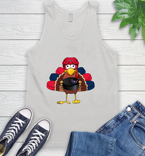 Washington Capitals Turkey Thanksgiving Day Tank Top