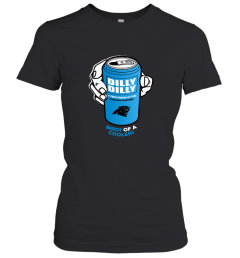 Bud Light Dilly Dilly! Carolina Panthers Birds Of A Cooler Women's T-Shirt