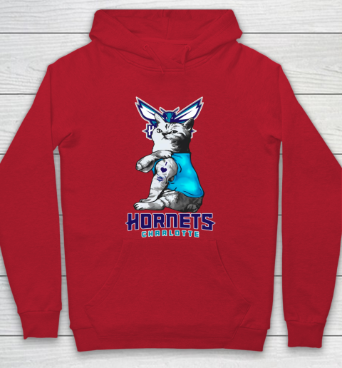 NBA Basketball My Cat Loves Charlotte Hornets Hoodie 7