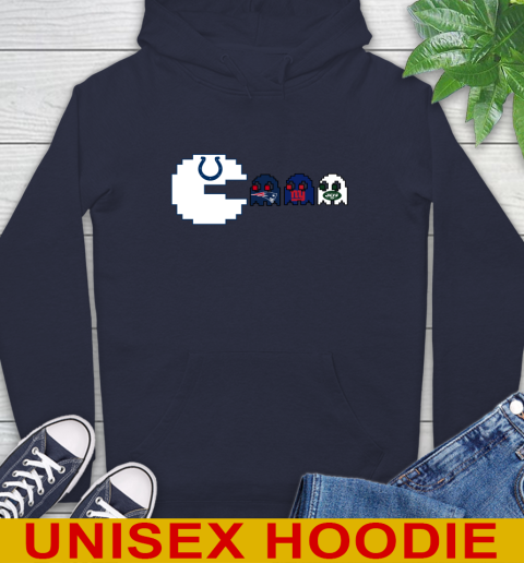 Indianapolis Colts NFL Football Pac Man Champion Hoodie 4