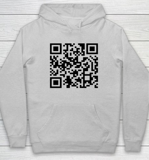 Trump Dance Troll QR Funny President Trump Dance Code Hoodie 4