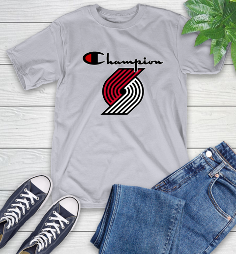 NBA Basketball Portland Trail Blazers Champion Shirt T-Shirt 4