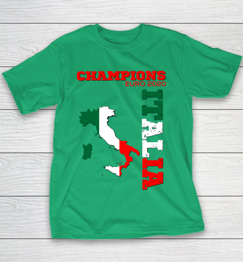 Italy Champions Euro 2020 played in 2021 Youth T-Shirt 3
