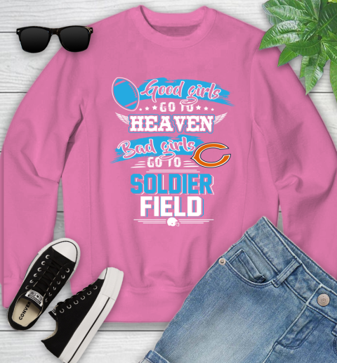 Chicago Bears NFL Bad Girls Go To Soldier Field Shirt Youth