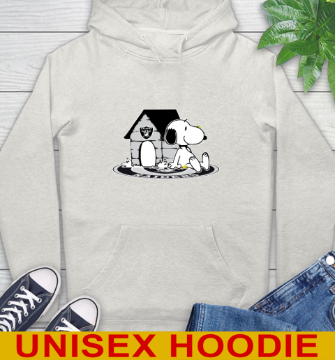 NFL Football Oakland Raiders Snoopy The Peanuts Movie Shirt Hoodie 12