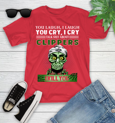 NBA Talk Shit About Los Angeles Clippers I Kill You Achmed The Dead Terrorist Jeffrey Dunham Basketball Youth T-Shirt 13