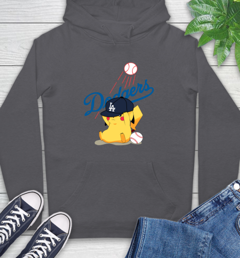 MLB Pikachu Baseball Sports Los Angeles Dodgers Hoodie 7