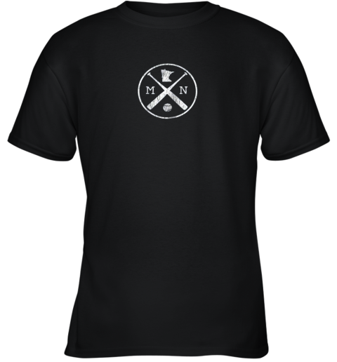 Minnesota Crossed Bats MPLS STP Baseball Graphic Youth T-Shirt