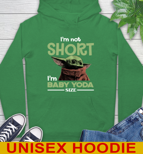 I'm Not Short I'm Baby Yoda Size Funny Star Wars Shirts 20