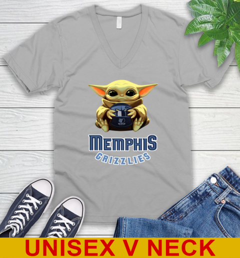NBA Basketball Memphis Grizzlies Star Wars Baby Yoda Shirt 52