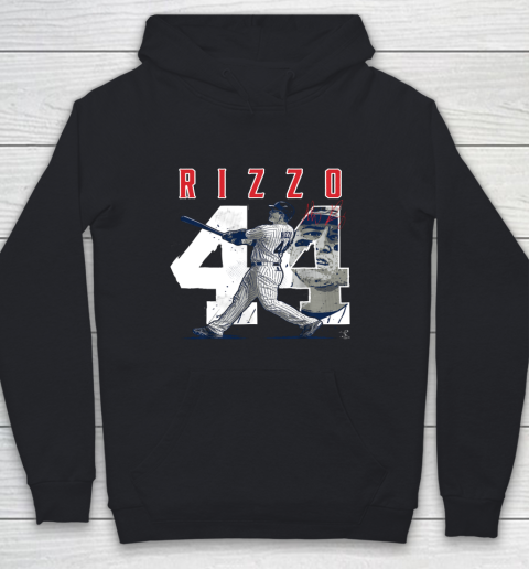 Anthony Rizzo Tshirt Number 44 Portrait Youth Hoodie
