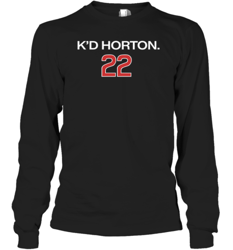 Cade Horton KD Horton 22 Chicago Cubs Premium Long Sleeve T-Shirt
