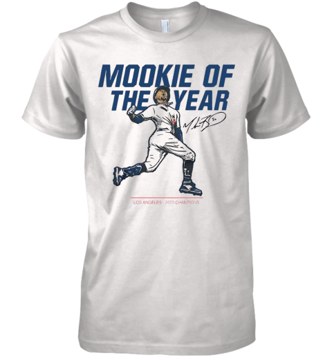 Mookie Of The Year Los Angeles Dodgers 2020 Champions Signature Premium Men's T-Shirt