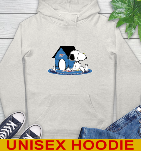 NBA Basketball Oklahoma City Thunder Snoopy The Peanuts Movie Shirt Hoodie 12
