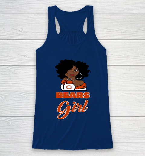 Chicago Bears Girl NFL Racerback Tank 7