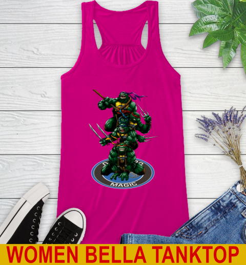 NBA Basketball Orlando Magic Teenage Mutant Ninja Turtles Shirt Racerback Tank 8