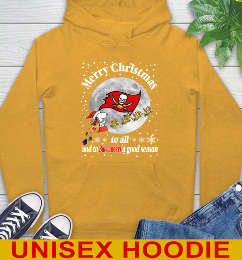 Tampa Bay Buccaneers Merry Christmas To All And To Buccaneers A Good Season NFL Football Sports Hoodie 2