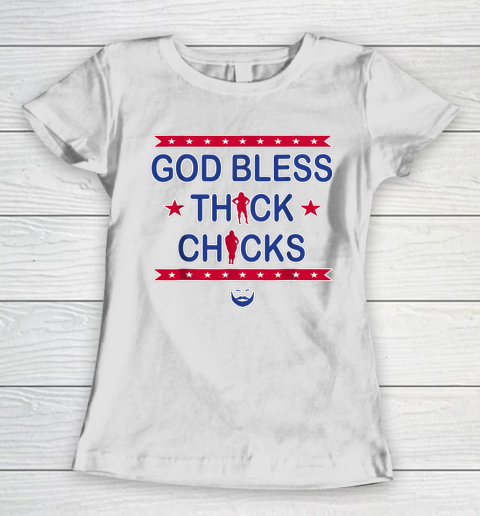 God Bless Thick Chicks Women's T-Shirt