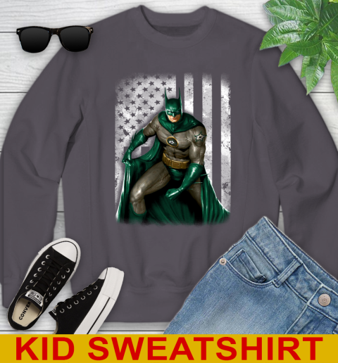 Dallas Stars NHL Hockey Batman DC American Flag Shirt Youth Sweatshirt 5