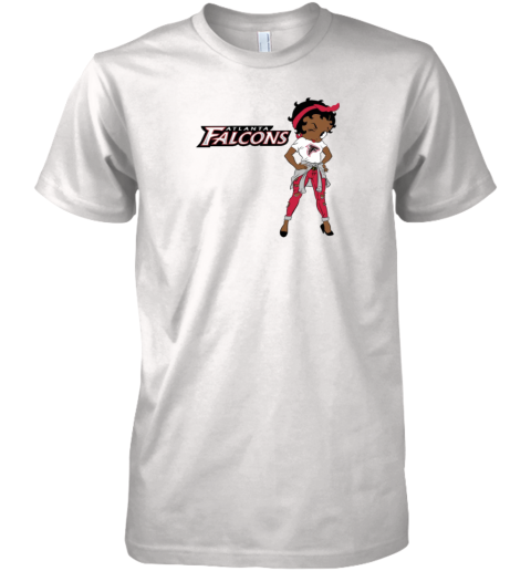 Betty Boop Atlanta Falcons Premium Men's T-Shirt