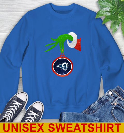 Los Angeles Rams Grinch Merry Christmas NFL Football Sweatshirt 9