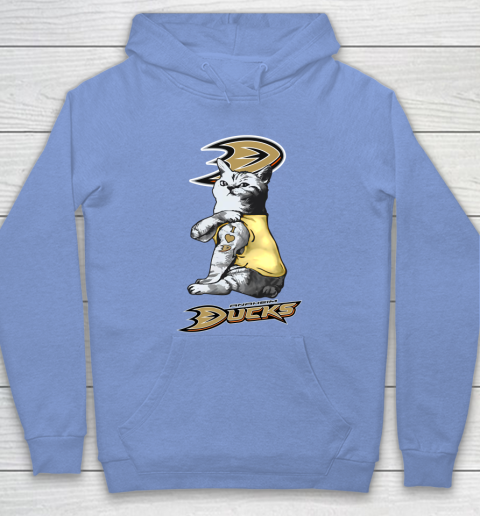 NHL My Cat Loves Anaheim Ducks Hockey Hoodie 8