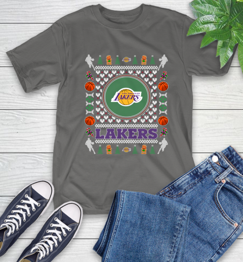 Los Angeles Lakers Merry Christmas NBA Basketball Loyal Fan Ugly Shirt 10