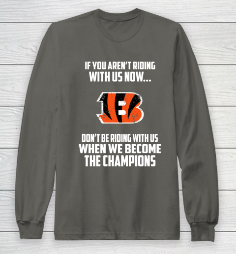 NFL Cincinnati Bengals Football We Become The Champions Long Sleeve T-Shirt 5
