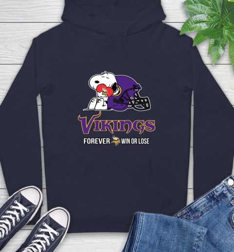 NFL The Peanuts Movie Snoopy Forever Win Or Lose Football Minnesota Vikings 16