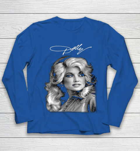 Dolly Parton Classic Vintage Signature Youth Long Sleeve 7