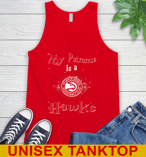NBA Basketball Harry Potter My Patronus Is A Atlanta Hawks Tank Top 5
